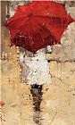 2011 Red umbrella ii painting